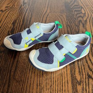 Plae Kids TY Eco Navy/Limestone Sneaker Shoes (US 12)
